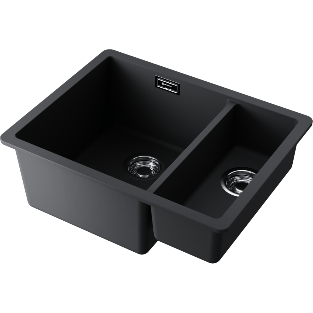 OMOIKIRI KATA 55-2-U-BL мойка черный