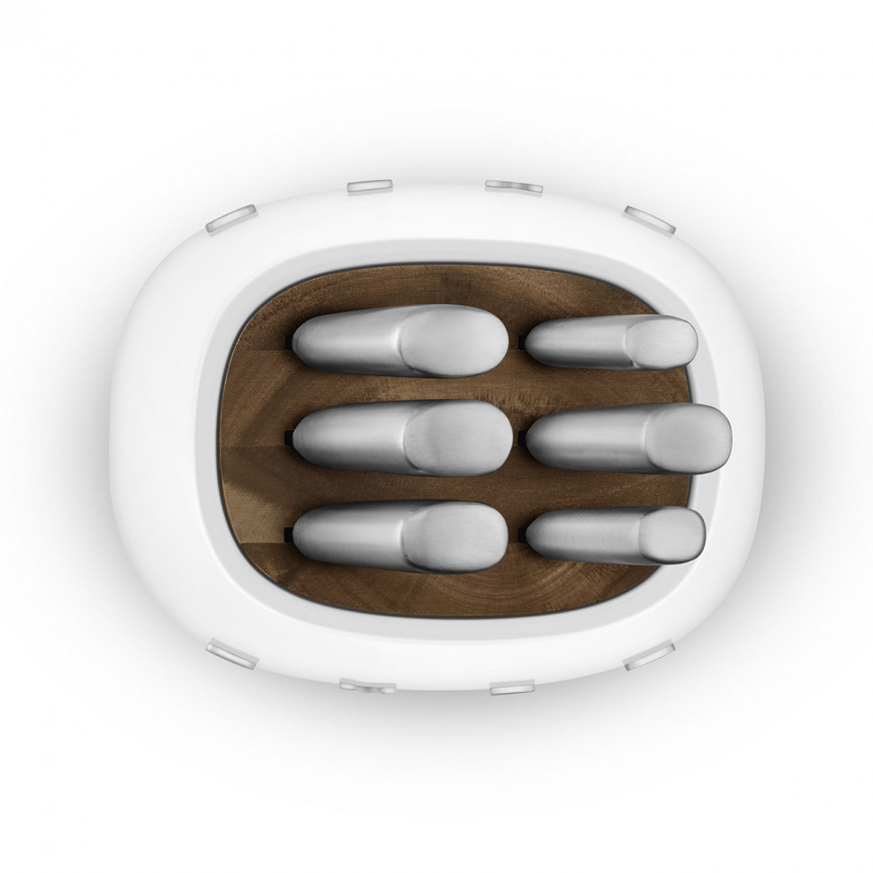 SMEG KBSF02WH комплект ножей белый