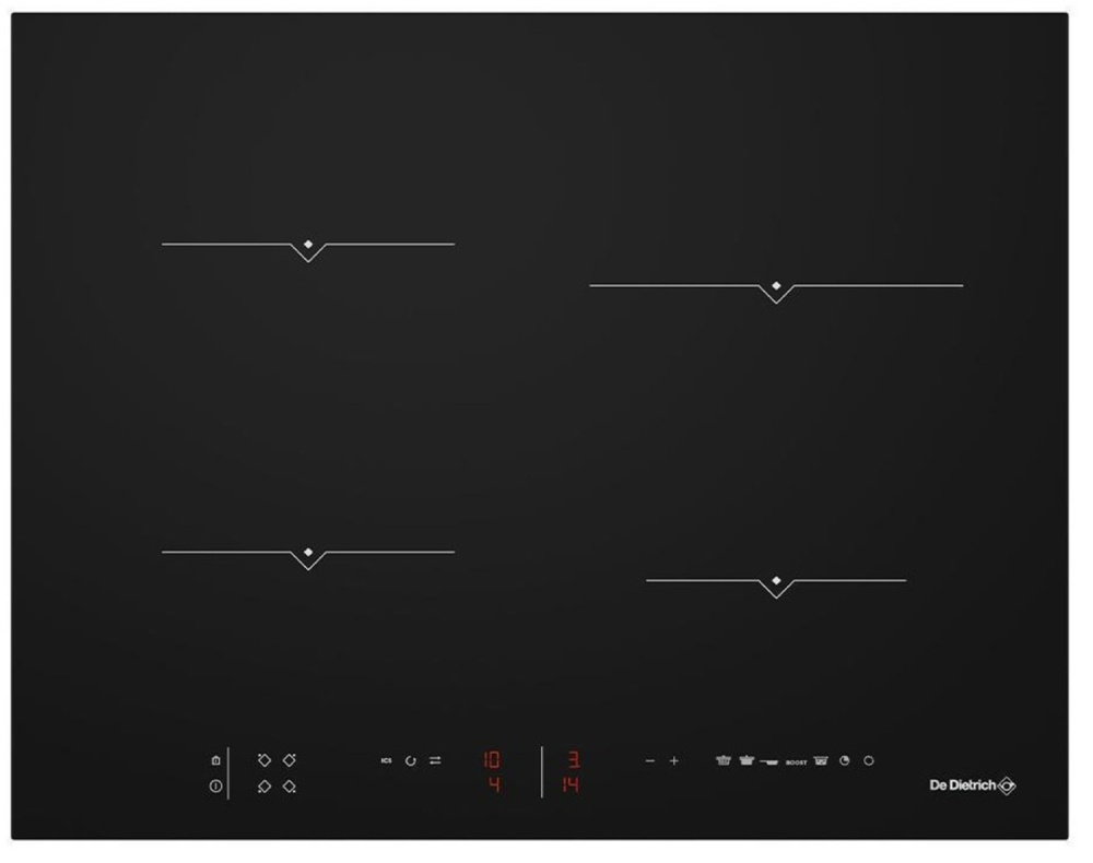 DE DIETRICH DPI7650BU ИНДУКЦИОННАЯ ВАРОЧНАЯ ПАНЕЛЬ 65 СМ черный