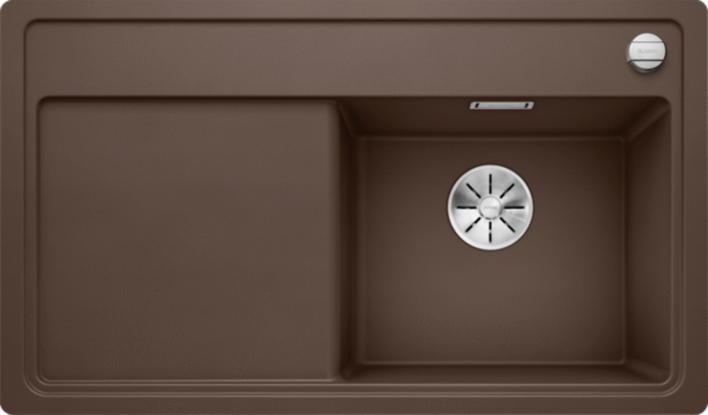 BLANCO ZENAR 45S-F Brown Premium SILGRANIT PuraDur InFino мойка коричневый