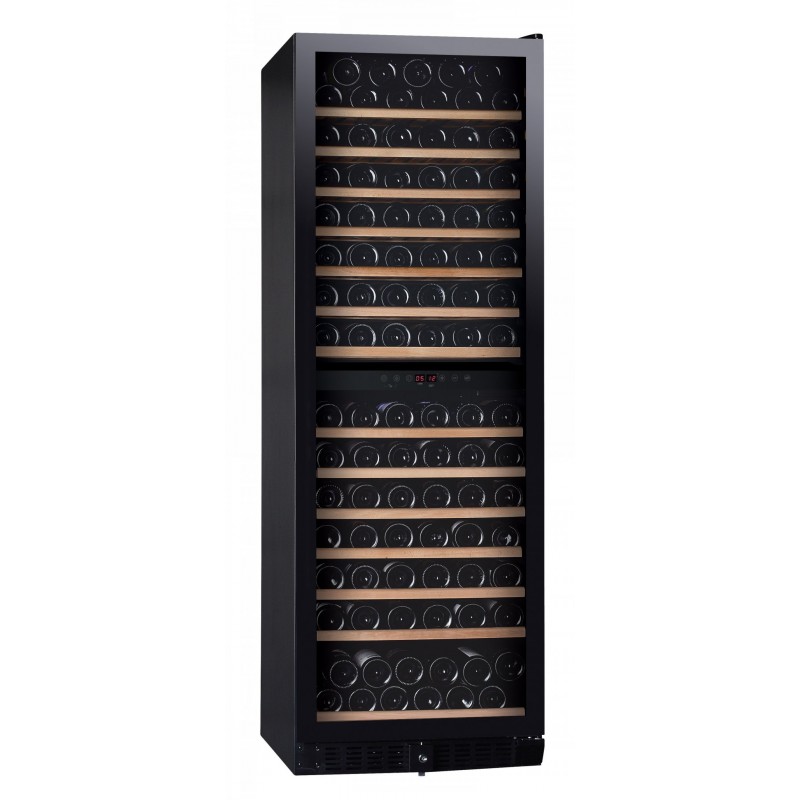 DUNAVOX DX-166.428DBK винный шкаф черный