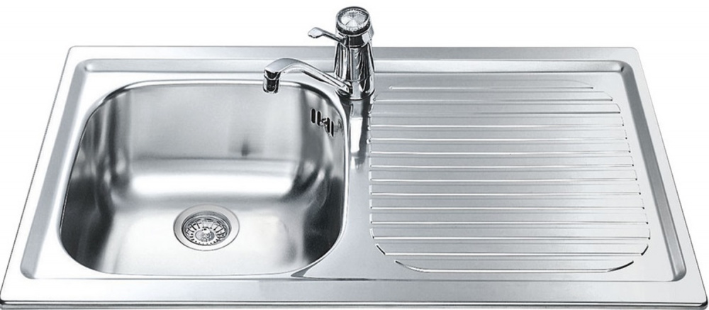 SMEG LXP861D мойка нержавеющая сталь