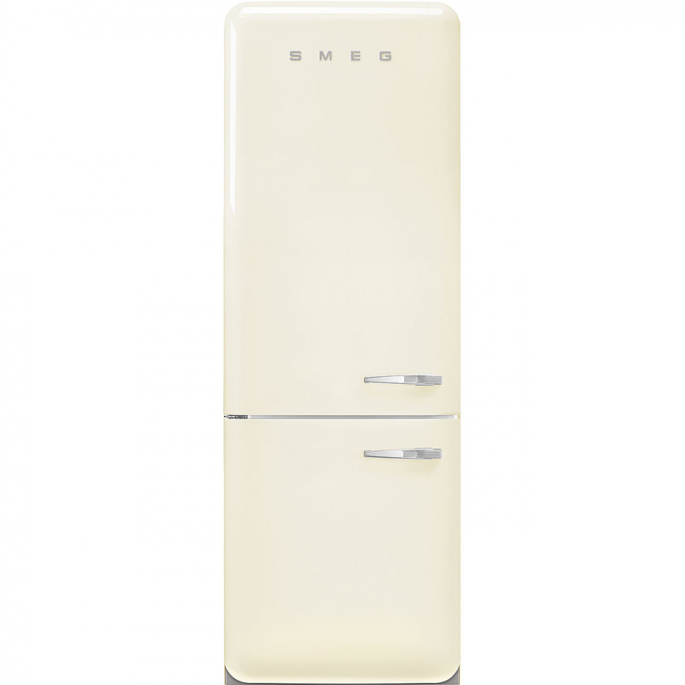 SMEG FAB38LCR5 кремовый отдельностоящий двухдверный холодильник