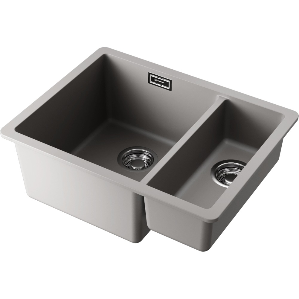 OMOIKIRI KATA 55-2-U-GR мойка Leningrad Grey
