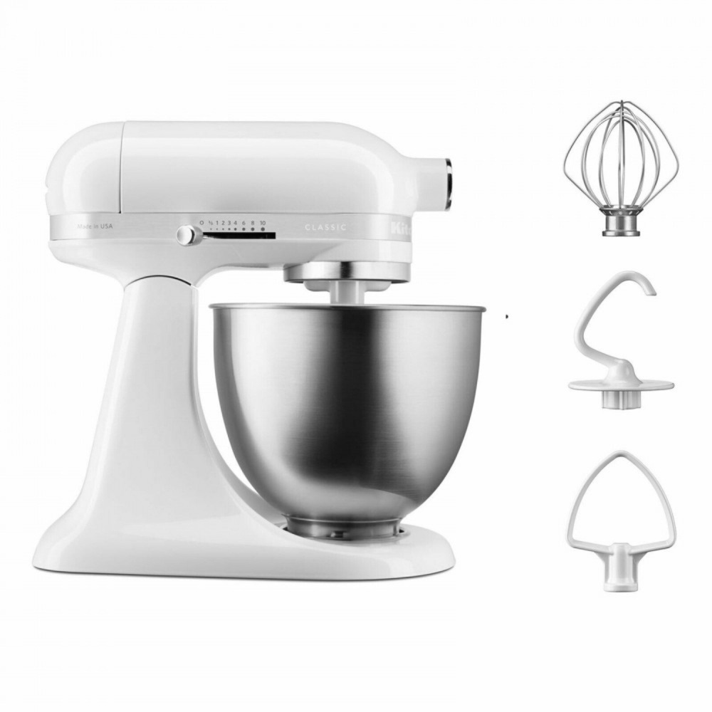 KITCHENAID 5KSM3310XEWH миксер белый