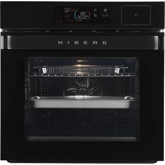HIBERG S-VM 6415 B SMART духовой шкаф черный