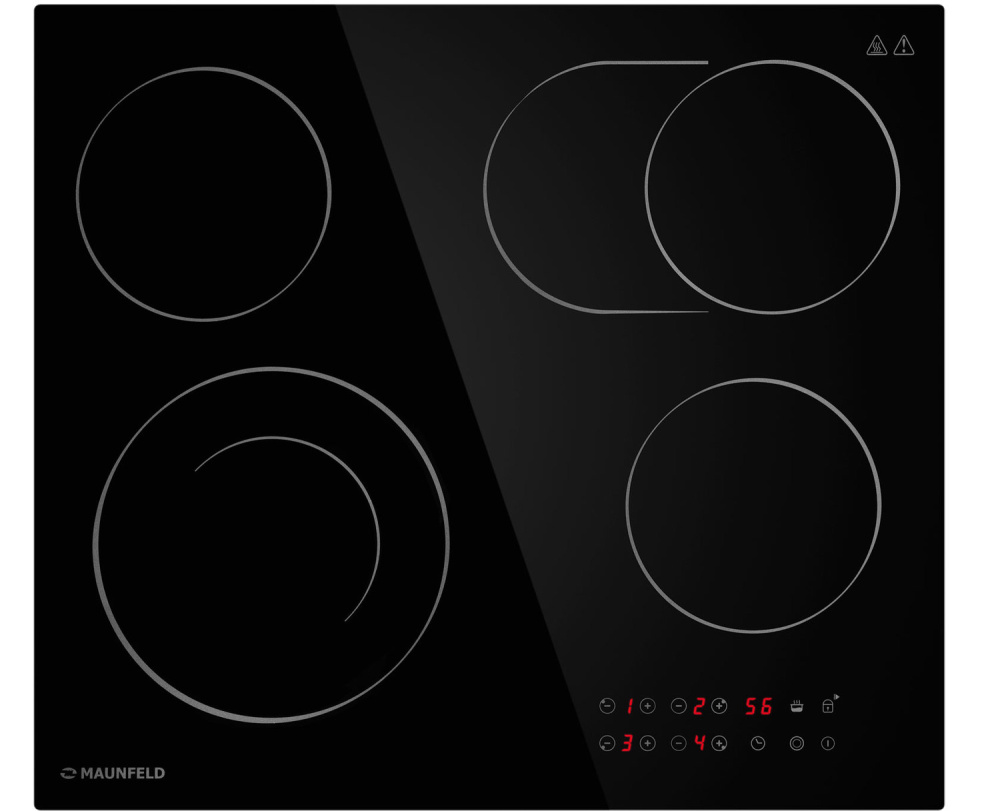 MAUNFELD CVCE594SMDBK электрическая варочная панель
