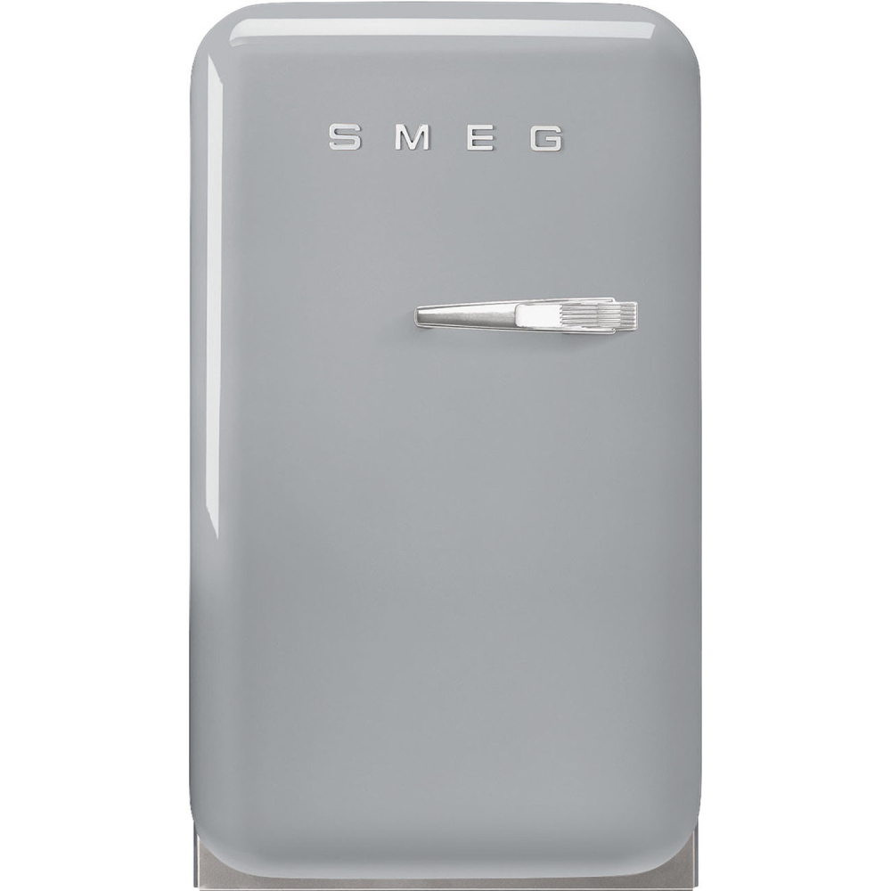 SMEG FAB5LSV5 серебристый отдельностоящий минибар