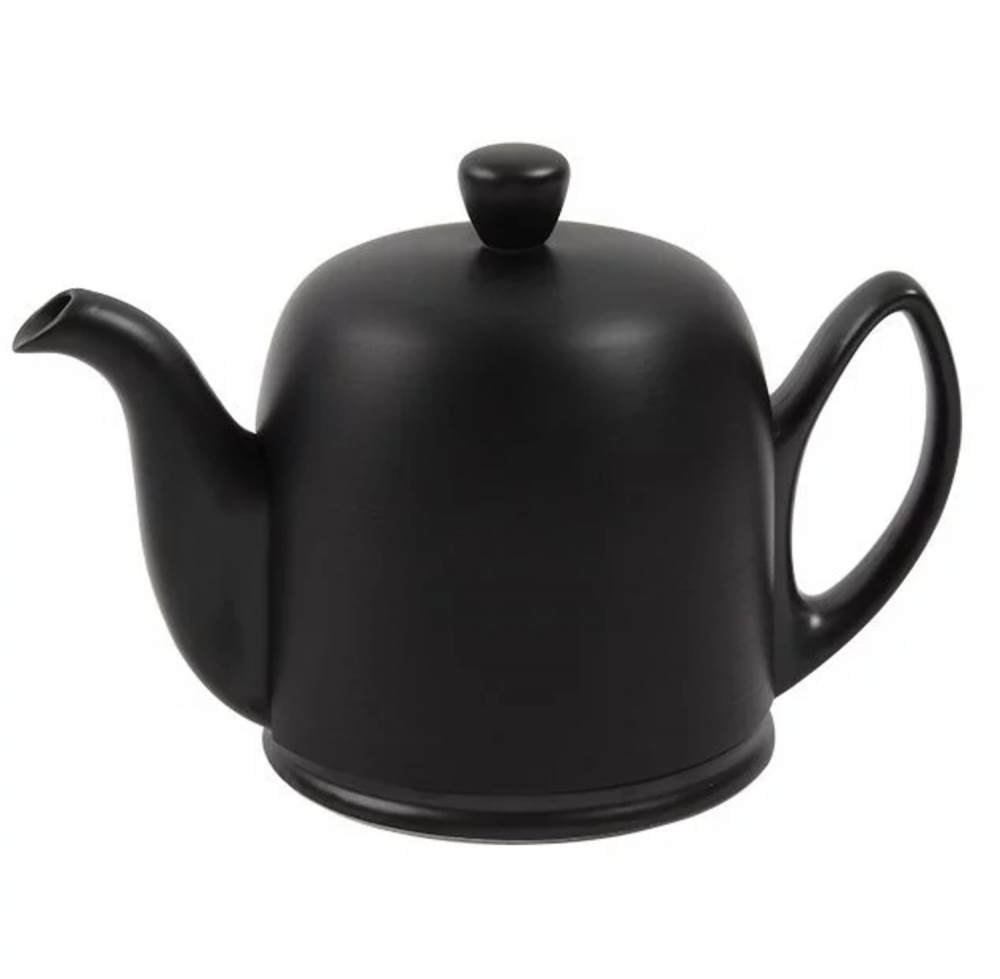 DEGRENNE чайник заварочный SALAM BLACK MAT FINISH (0.9 л), с колпаком, на 6 чашек 216414