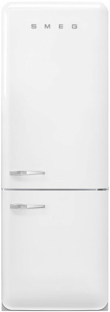 SMEG FAB38RWH5 Отдельностоящий двухдверный холодильник, белый