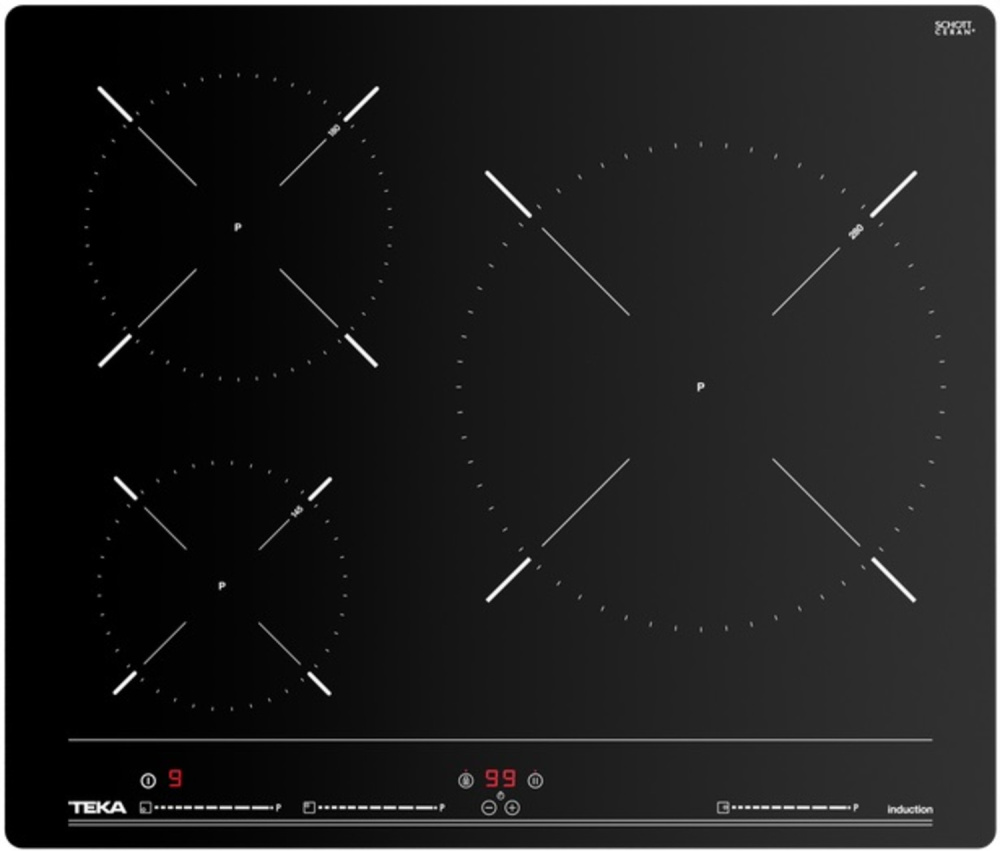 TEKA IBC 63010 BK MSS индукционная варочная панель 112520006
