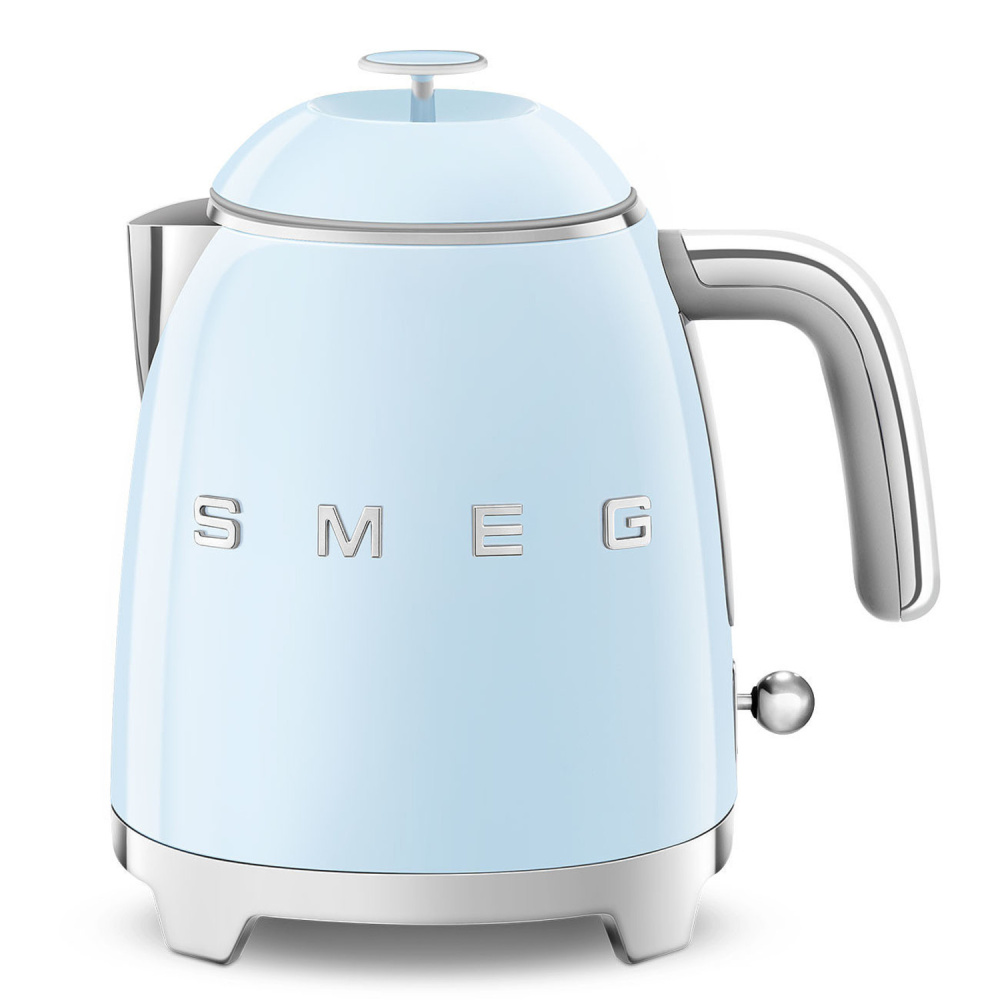 SMEG KLF05PBEU Мини чайник электрический пастельный голубой