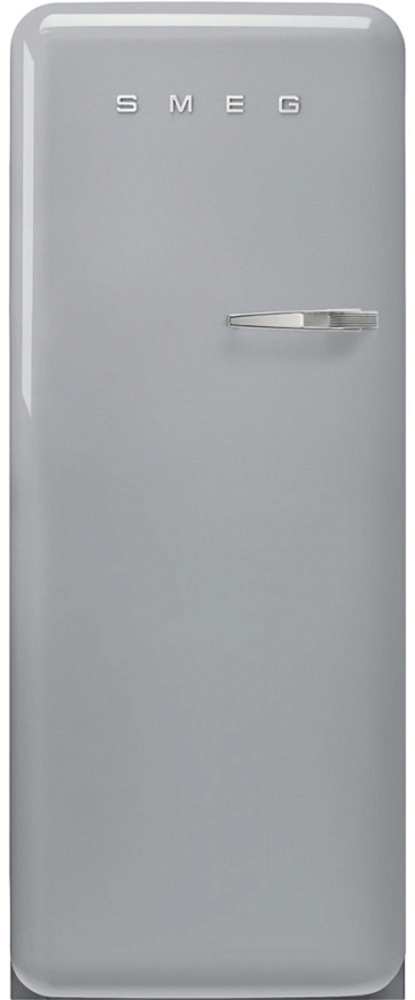 SMEG FAB28LSV5 Отдельностоящий однодверный холодильник, серебристый