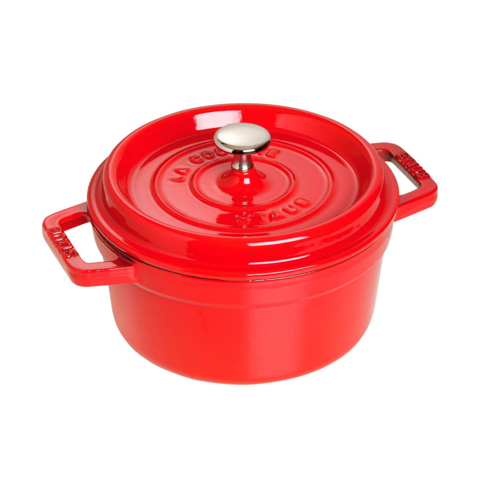 ZWILLING STAUB КУХОННАЯ ПОСУДА Кокот круглый, 20 см, 2,2 л, вишневый