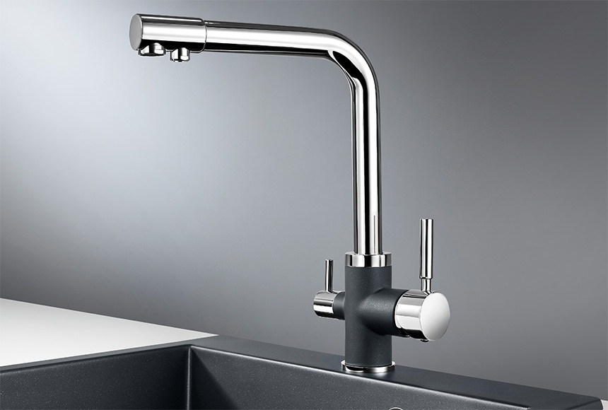 GRANULA 3015 смеситель хром шварц