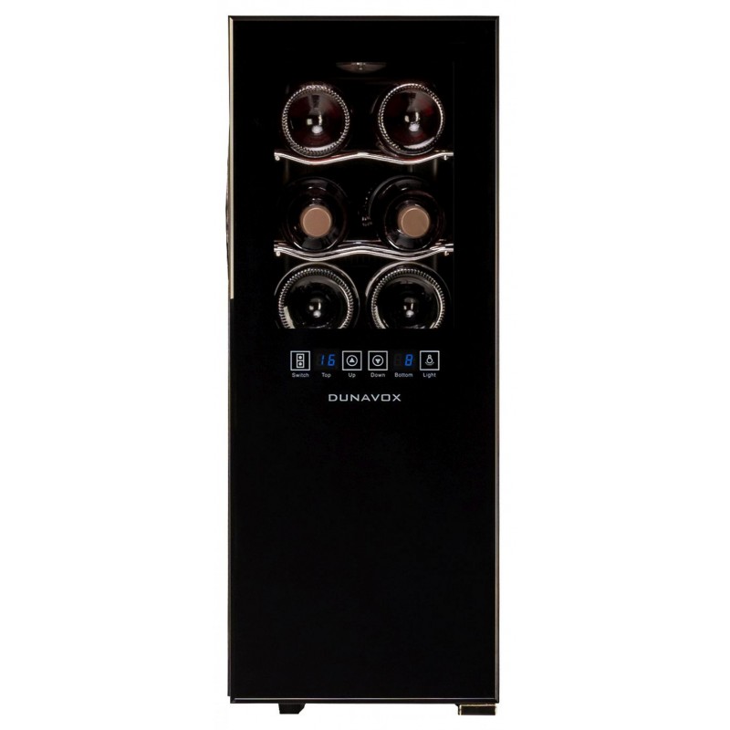DUNAVOX DAT-12.33DC винный шкаф черный