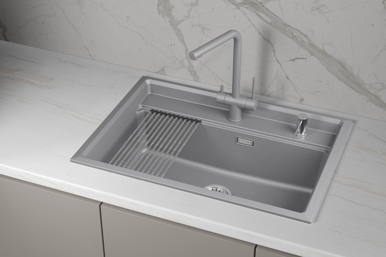 GRANULA KS-7301i мойка алюминиум