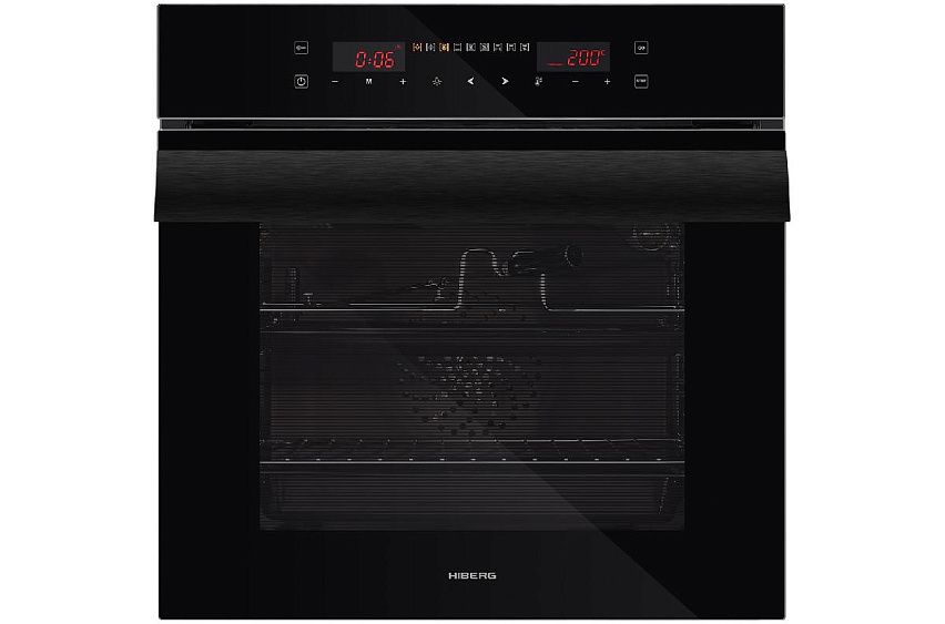 HIBERG VM 6192 B духовой шкаф черный