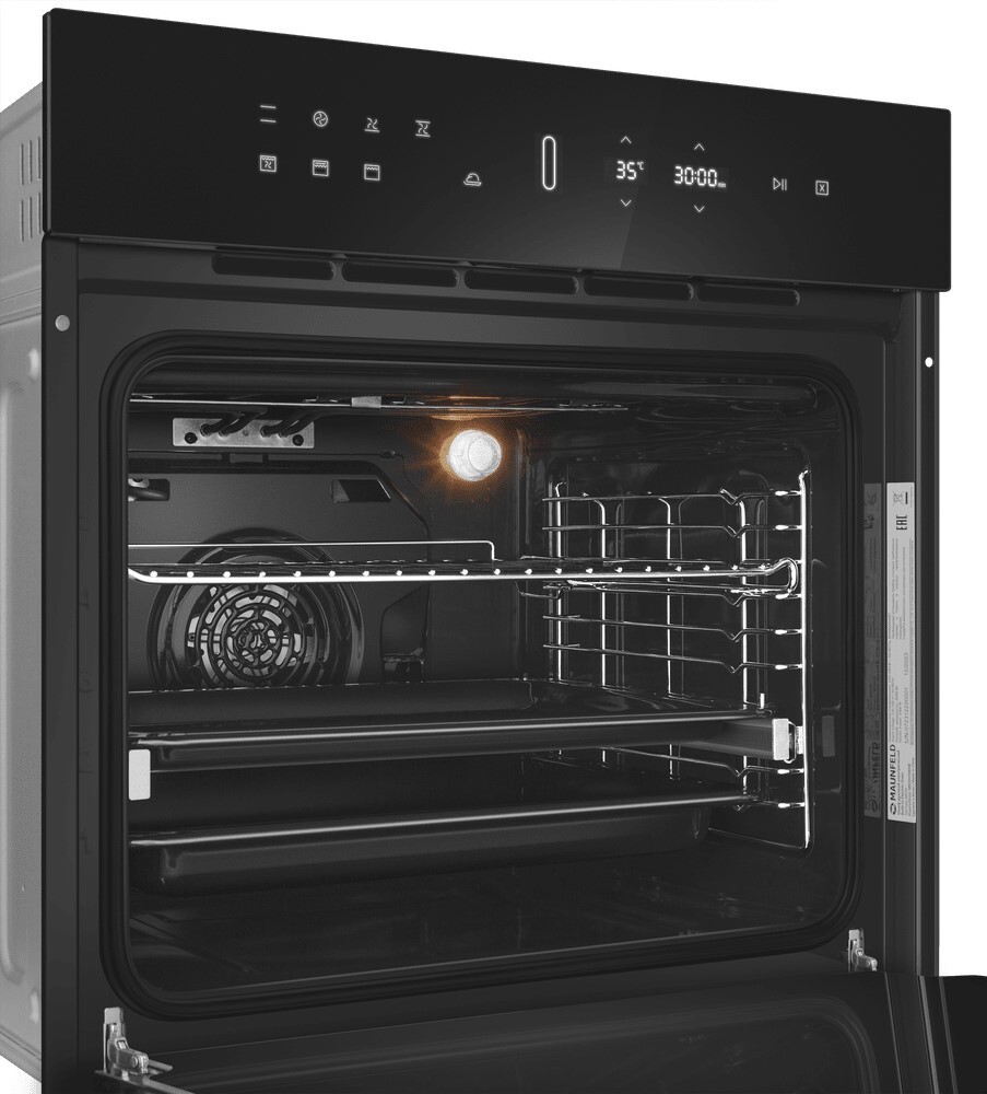 MAUNFELD MEOH709DB духовой шкаф черный