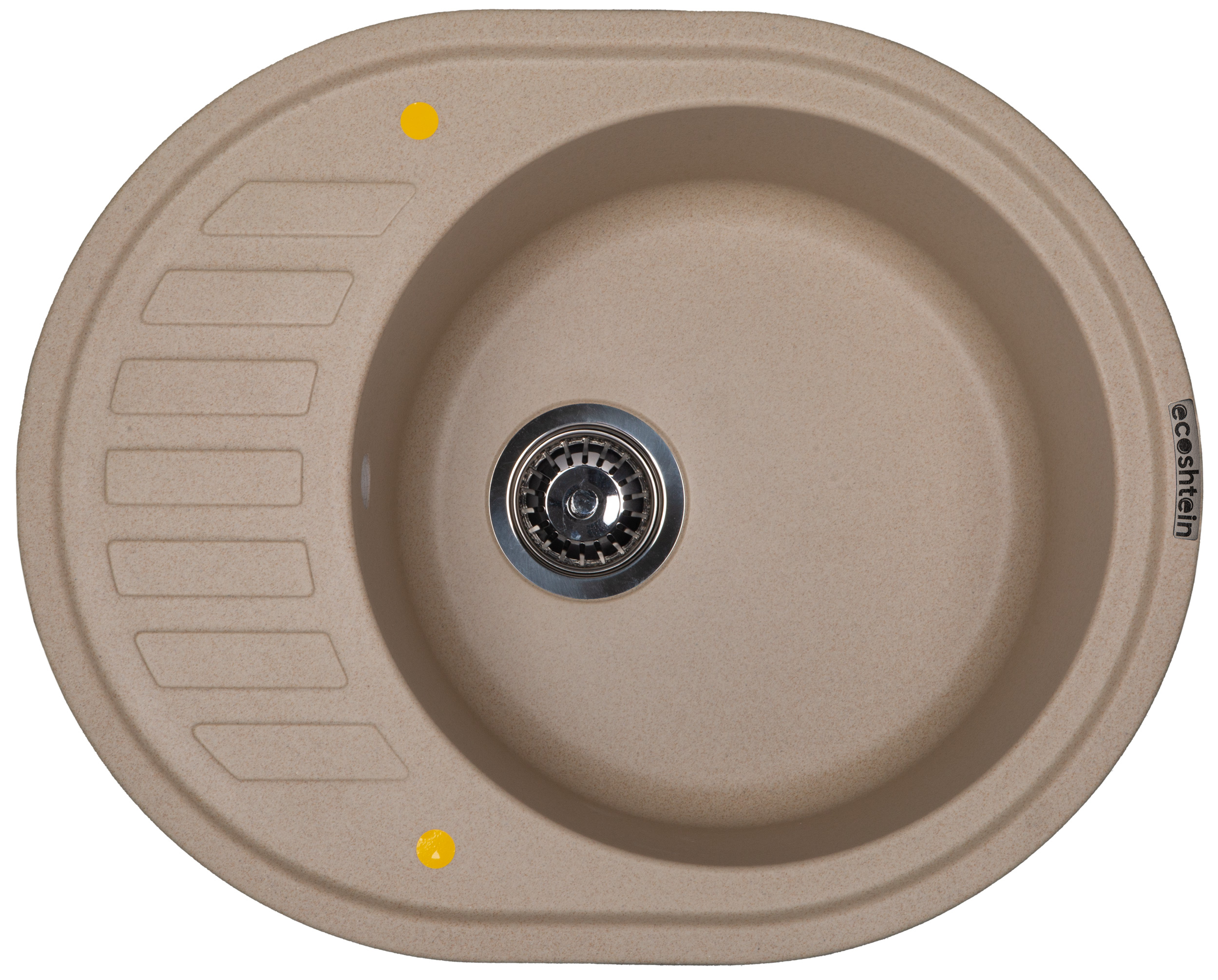 ECOSHTEIN KREIS OV 620 кухонная мойка бежевый