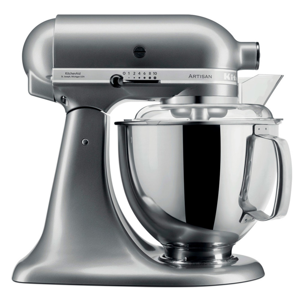 KITCHENAID 5KSM175PSECU ARTISAN планетарный миксер 4,8 л серебристый