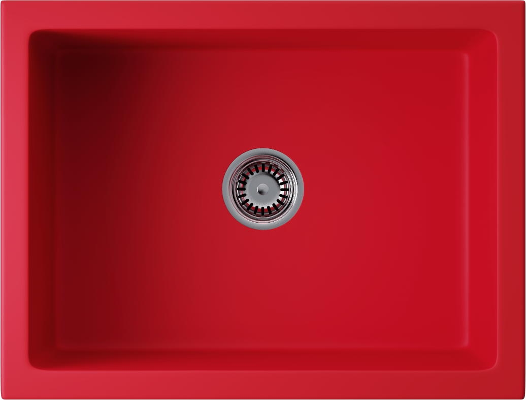 OMOIKIRI MIKURA 61-TO Matt мойка красный