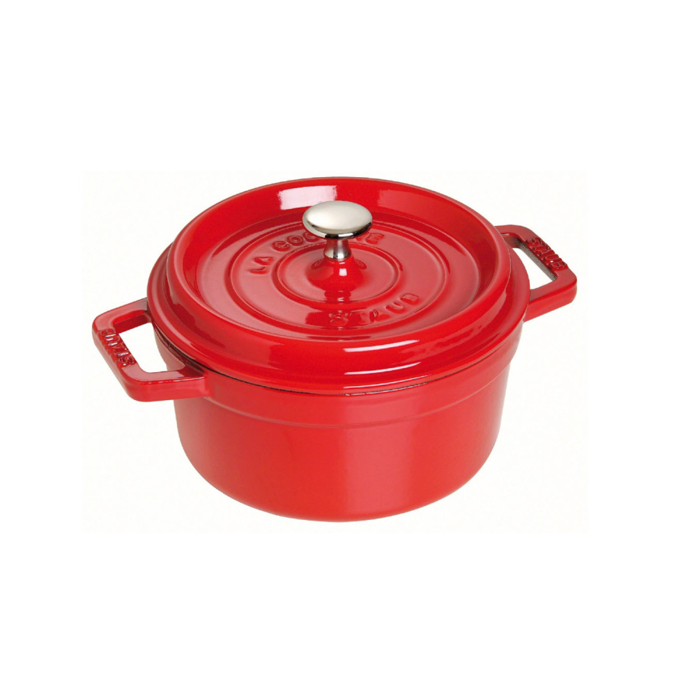 STAUB кокот круглый 28 см 6,7 л вишневый 1102806