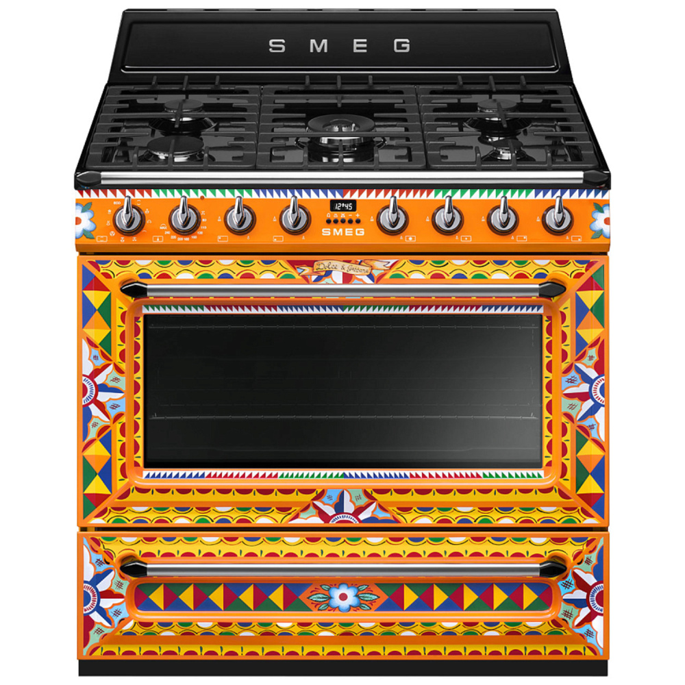 SMEG TR90DGC9 Отдельностоящий варочный центр, D&G