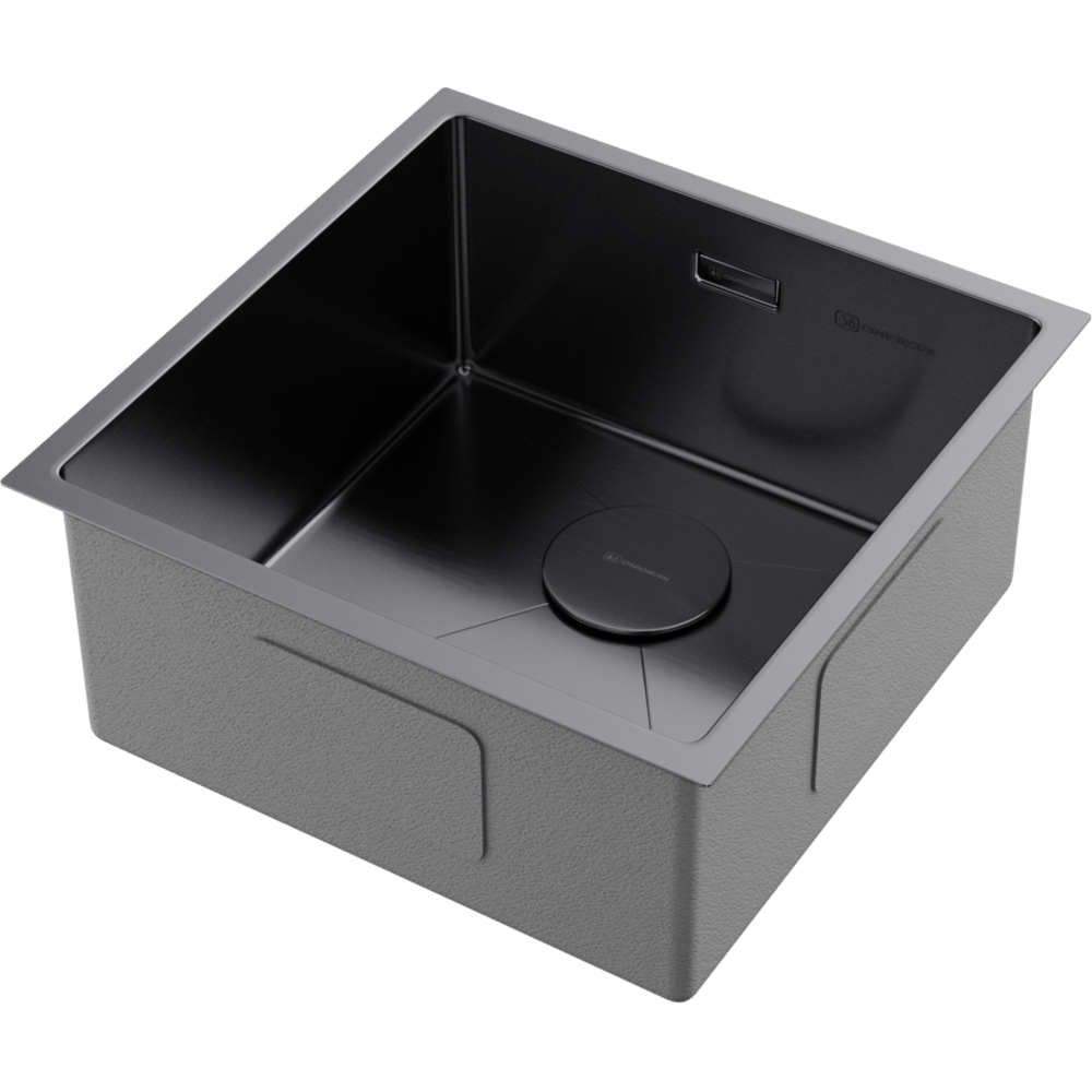 OMOIKIRI TAKI 44-U/IF-GM мойка вороненая сталь