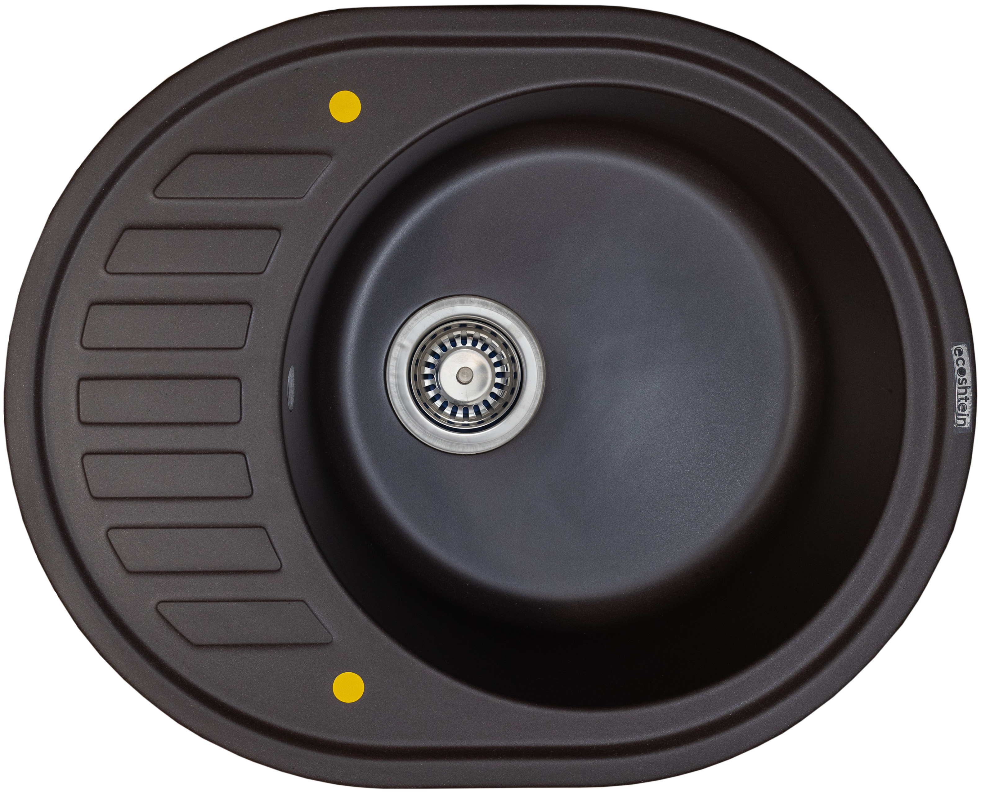 ECOSHTEIN KREIS OV 620 кухонная мойка мокко