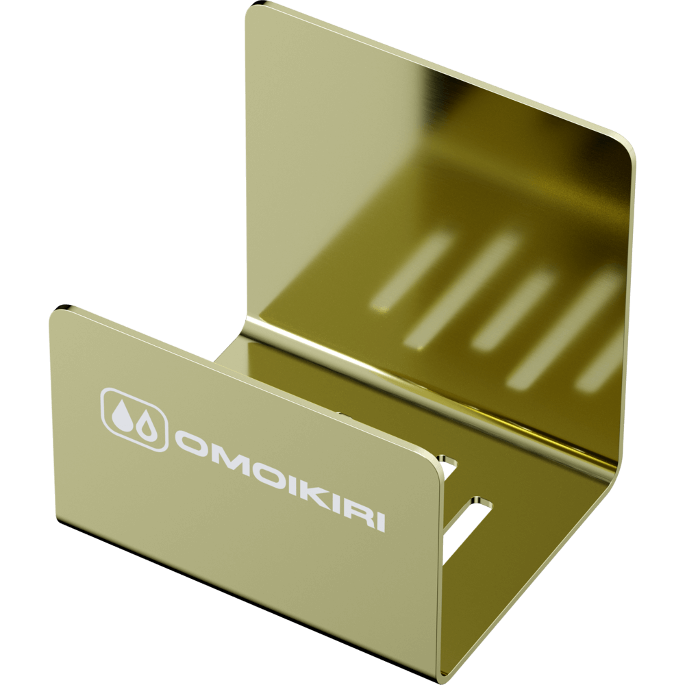 OMOIKIRI SH-01-LG держатель для губки светлое золото (ПРОДАНО)
