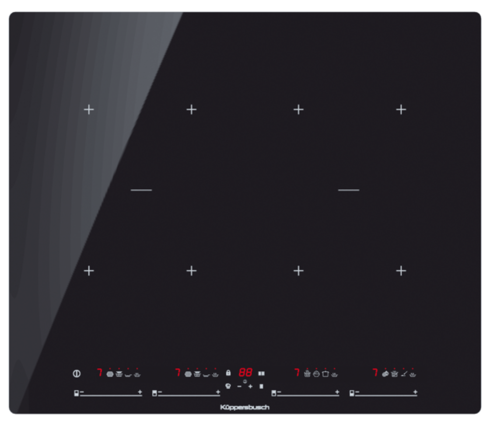 KUPPERSBUSH KI 6870.0 SR индукционная варочная поверхность черный