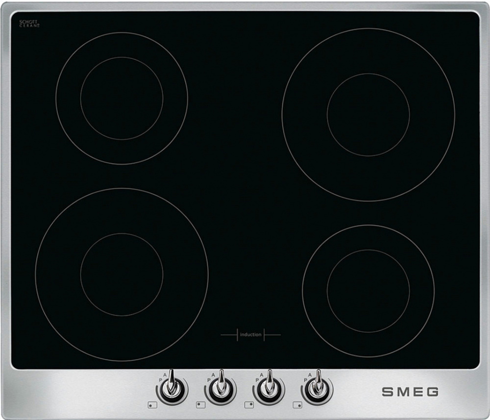 SMEG SI964XM черный индукционная варочная поверхность