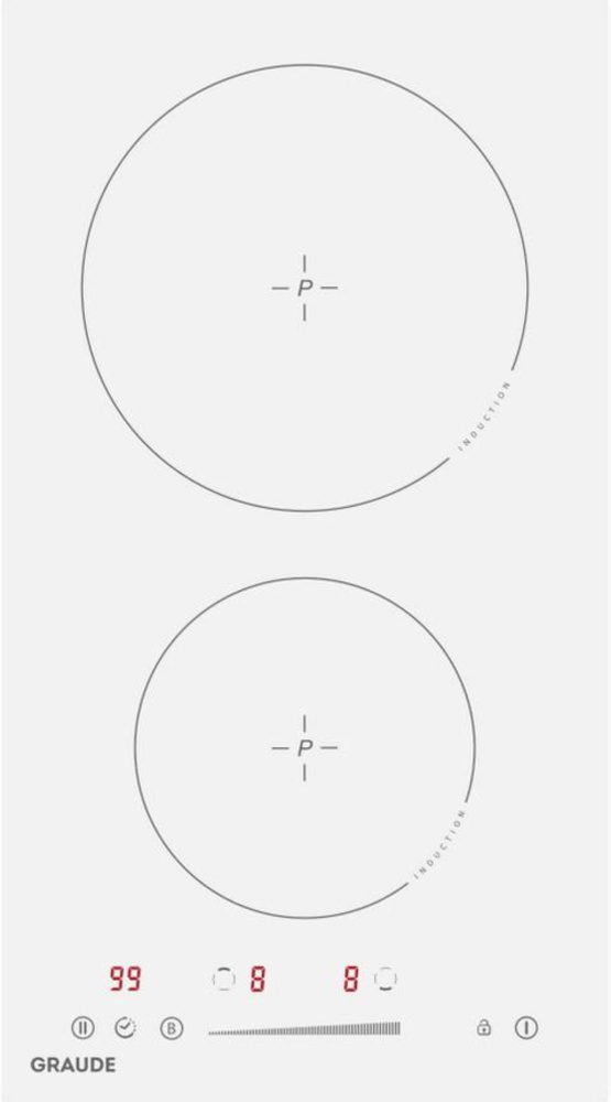 GRAUDE IK 30.1 W индукционная варочная панель белый