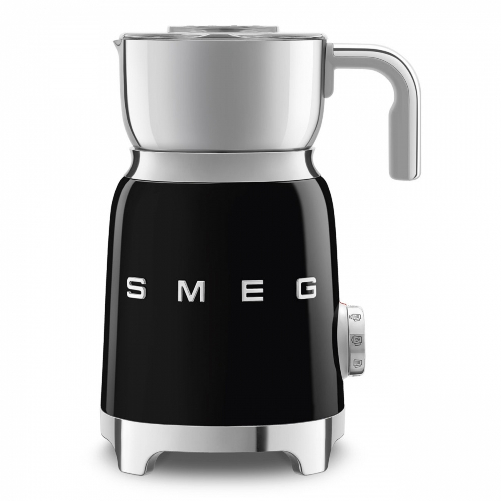 SMEG MFF01BLEU впениватель молока черный