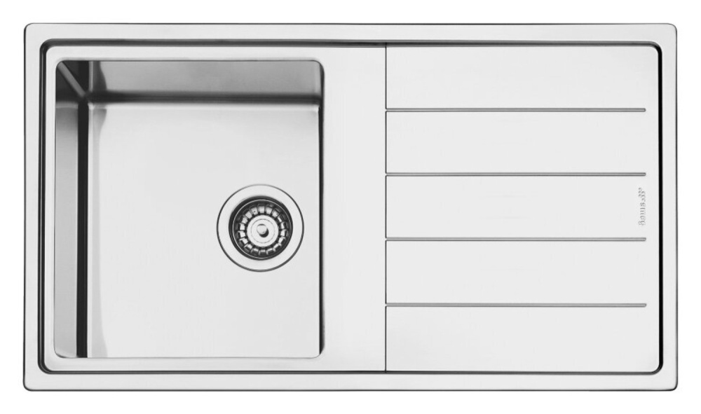 SMEG LDR861-2 нержавеющая сталь мойка