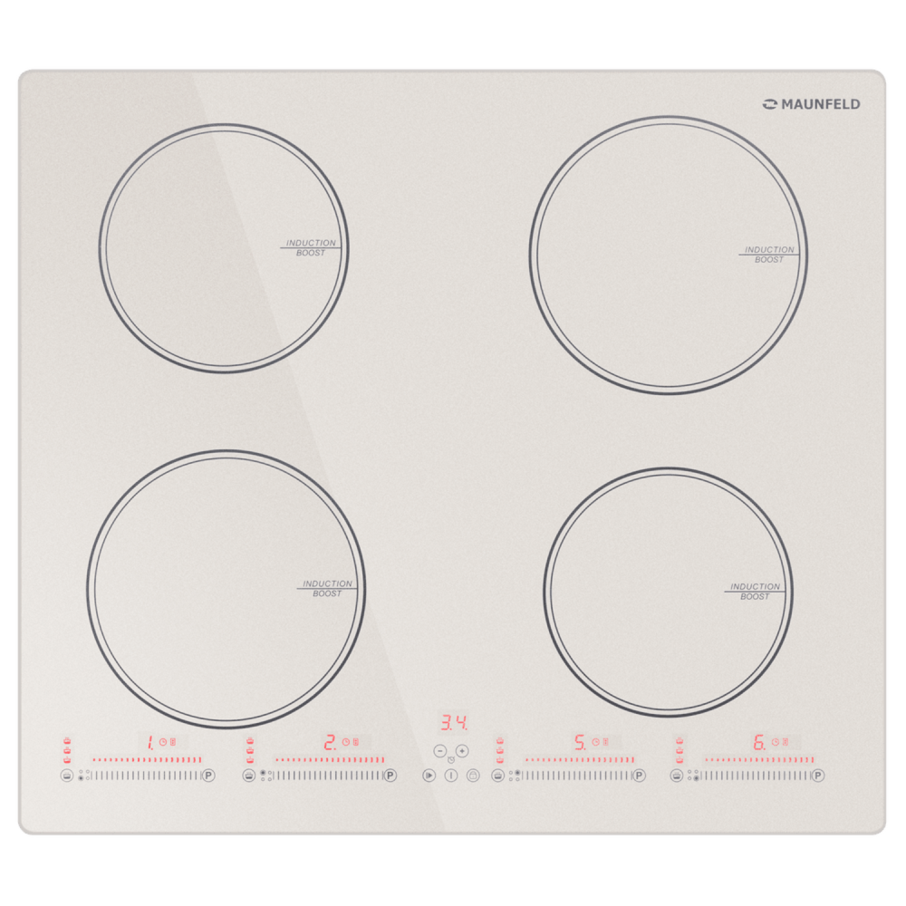 MAUNFELD CVI594SBG индукционная варочная панель бежевый