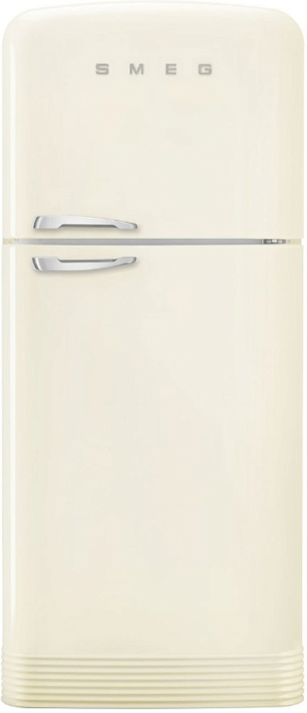 SMEG FAB50RCR5  Отдельностоящий двухдверный холодильник, кремовый