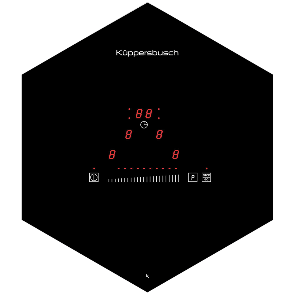 KUPPERSBUSCH EKWI 3740.0 S индукционная варочная панель в виде сот