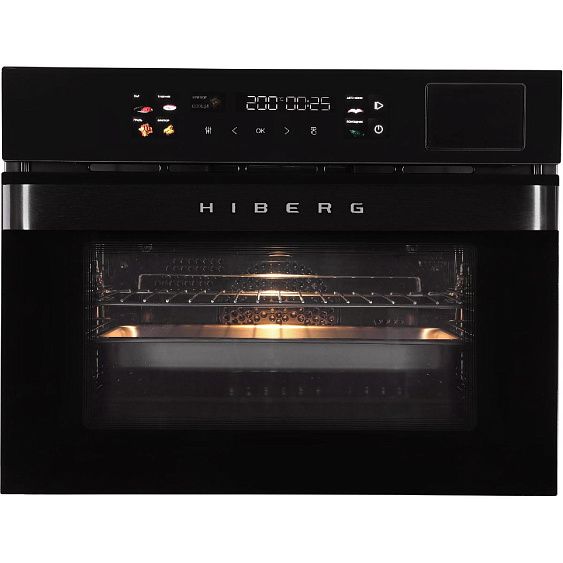 HIBERG S-VMF 5515 B SMART духовой шкаф черный