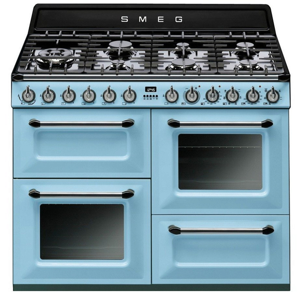 SMEG TR4110AZ Отдельностоящий варочный центр, голубой