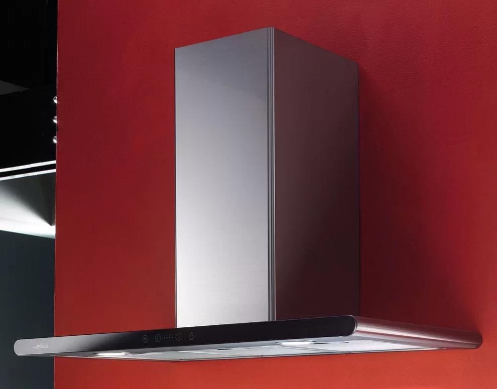 ELICA GALAXY BLIX/A/80 вытяжка черное стекло/нержавеющая сталь