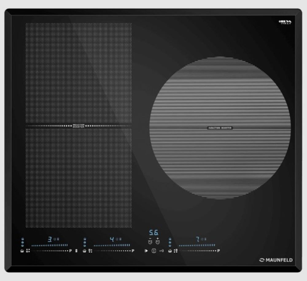 MAUNFELD CVI593SFBK LUX индукционная варочная панель