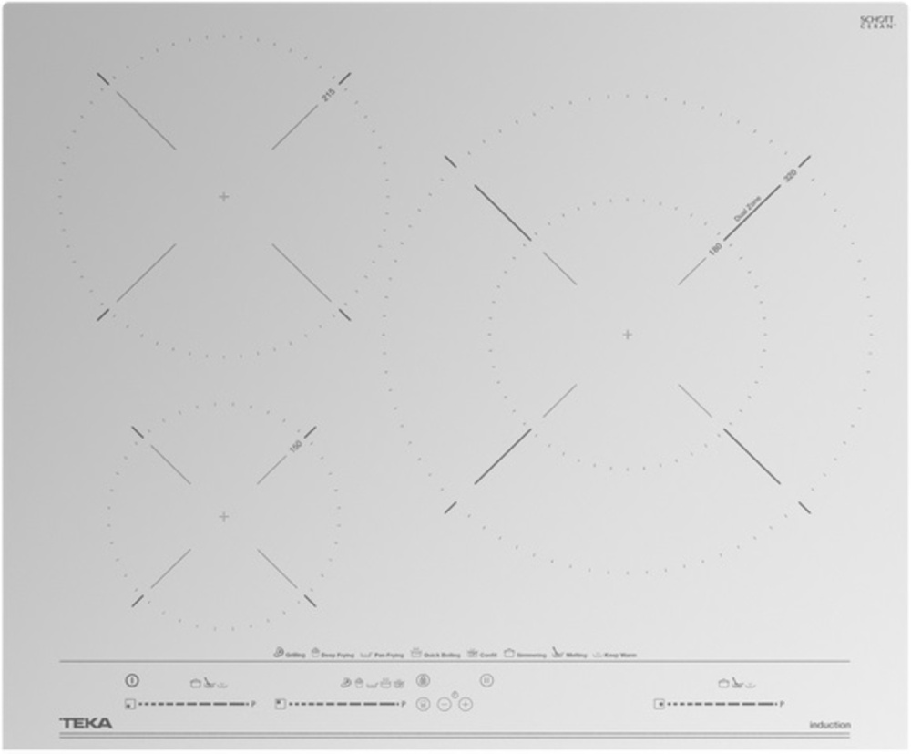 TEKA IZC 63630 WH MST индукционная варочная панель 112500018
