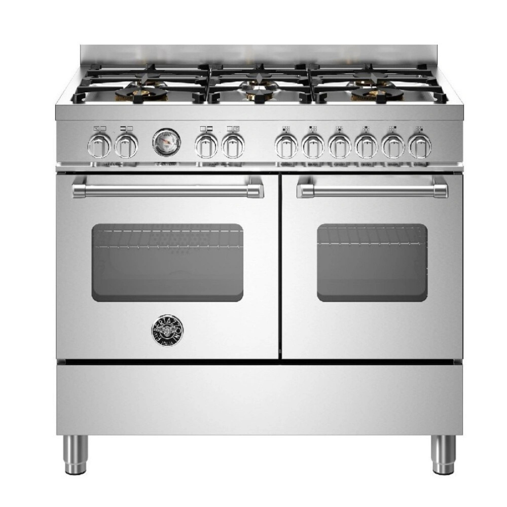 BERTAZZONI MAS106L2EXT газовый варочный центр нержавеющая сталь