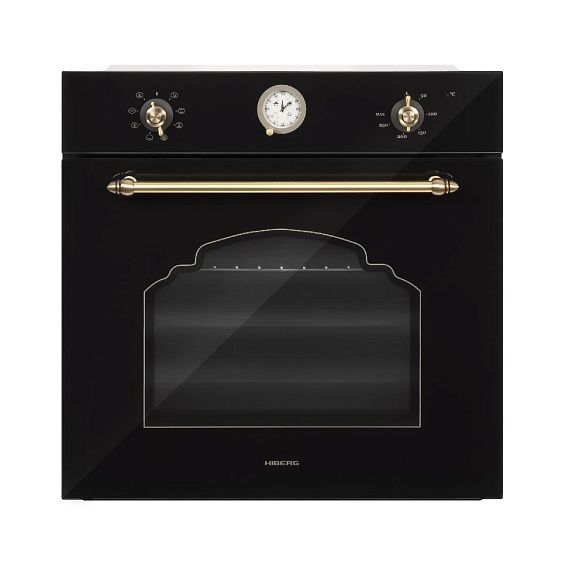 HIBERG VM 6382 BR духовой шкаф черный