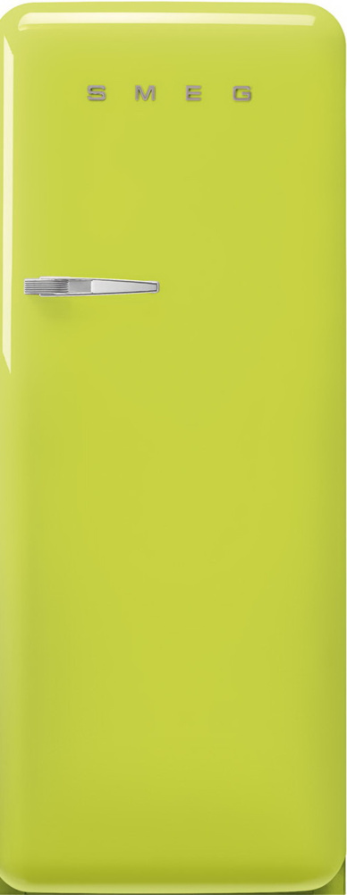 SMEG FAB28RLI5 лайма отдельностоящий холодильник стиль 50-х годов