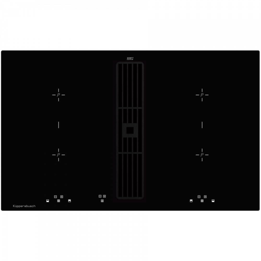 KUPPERSBUSCH KMI 8500.0 SR индукционная варочная панель с функцией вытяжки черный