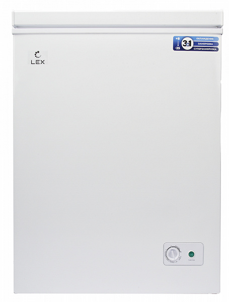 LEX LFR170 FFLed морозильный ларь белый
