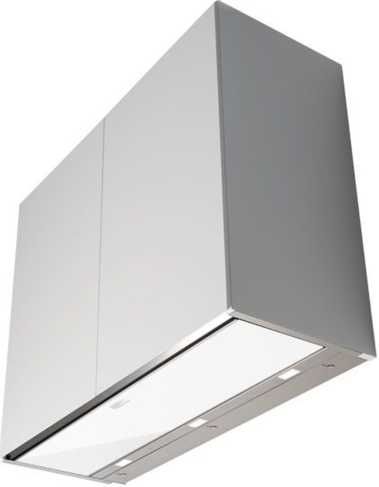 FALMEC DESIGN MOVE 60 INOX VETRO BIANCO вытяжка нержавеющая сталь
